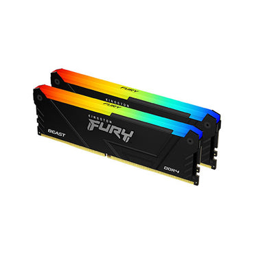 Kingston Fury Beast RGB 32G 2X16 DDR4 3600MHz CL18 KF436C18BB2AK2/32 Desktop Memory