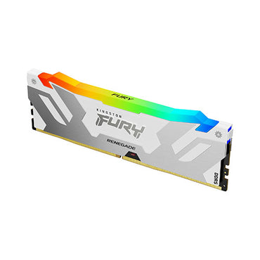 Kingston Fury Renegade RGB (16GB KF560C32RWA-16 / 32GB KF560C32RWA-32 ) DDR5 6000MHz White Desktop Memory