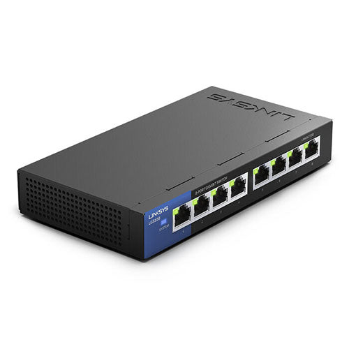 Linksys LGS108 8-Port Business Desktop Gigabit Switch