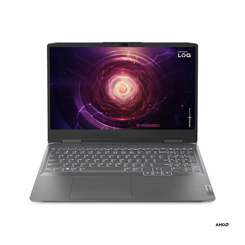 Lenovo LOQ 15APH8 82XT000VPH Gaming Laptop (Storm Grey) | 15.6" FHD | Ryzen 5 7640HS | 8GB RAM | 512GB SSD | RTX 4050 | Win 11 Home | MS Office H&S 2021 | Lenovo RGB Mouse | Ideapad Backpack