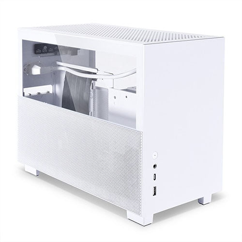 Lian Li Q58 Mesh ( Black Q58X3 / White Q58W3 ) PCIE 3.0 Riser TG Mini-ITX Case