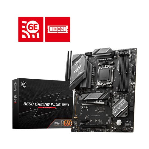 MSI B650 Gaming Plus WiFi DDR5 (AM5) Motherboard