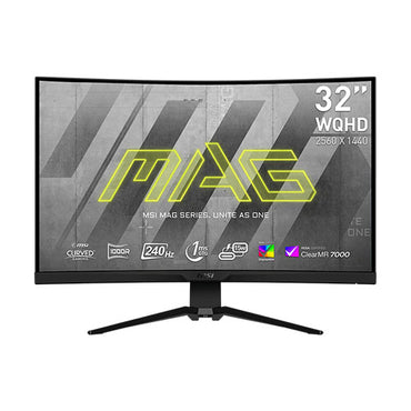 MSI MAG 325CQRXF 31.5" Curved VA 240Hz WQHD 2560X1440 1ms Gaming Monitor