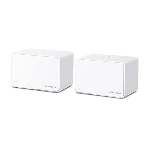Mercusys Halo H80X (2-Pack) AX3000 3.0Gbps Whole Home Mesh WiFi 6 Dual Band Gigabit System Router