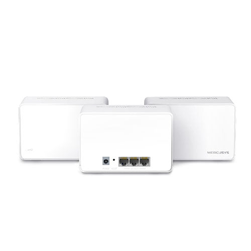 Mercusys Halo H80X (3-Pack) AX3000 3.0Gbps Whole Home Mesh WiFi 6 Dual Band Gigabit System Router