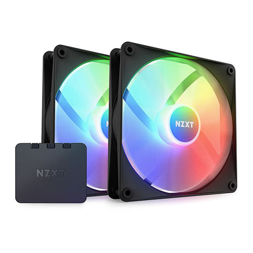 NZXT F140 RGB Core 2Pack 140mm Fan ( Black RF-C14DF-B1 / White RF-C14DF-W1 )