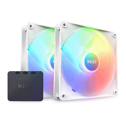 NZXT F140 RGB Core 2Pack 140mm Fan ( Black RF-C14DF-B1 / White RF-C14DF-W1 )