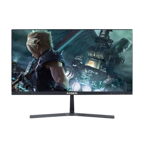 Nvision N2455 ( Black / White ) 24" IPS 75Hz Full HD Frameless Gaming Monitor HDMI/VGA (hdmi cable included)