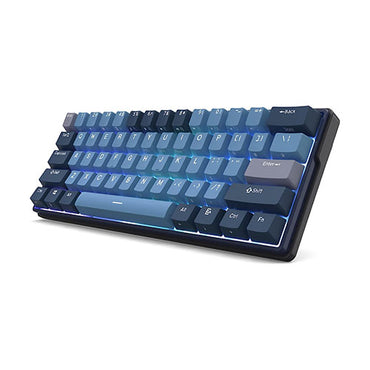 Royal Kludge RK61 PLUS RGB Mechanical Keyboard - Black Hotswappable [Sky Cyan Switch]
