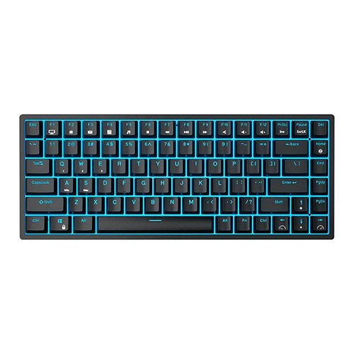 Royal Kludge RK84 Tri-Mode RGB ( Brown / Blue / Red ) Switch Mechanical Keyboard - Black Hotswappable