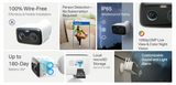 TP-Link Tapo C400 KIT Solar-Powered Security Camera Outdoor WiFi IP Security Powered Infinitely See Clearly Day & Night Non-Stop power White Color