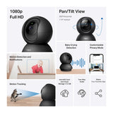 TP-Link Tapo C201 1080p Full HD WiFi IP Security Cctv Sale Camera Connect to Cellphone with Mic and Speaker Pan/Tilt