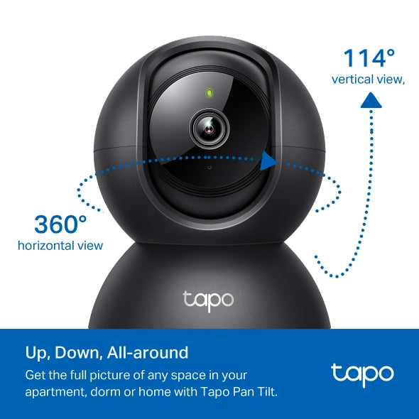 TP-Link Tapo C201 1080p Full HD WiFi IP Security Cctv Sale Camera Connect to Cellphone with Mic and Speaker Pan/Tilt