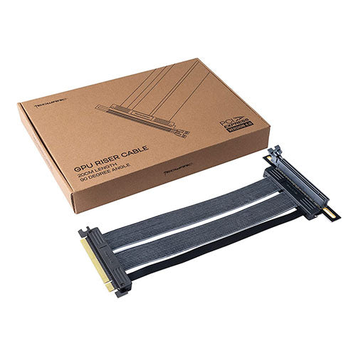 Tecware GPU Riser Cable PCIE 20cm 90 Degree Angle