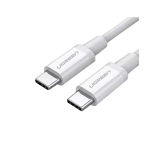 UGreen US264/60520 USB-C 2.0 Male To USB-C 2.0 Male 3A Data Cable - 2m White
