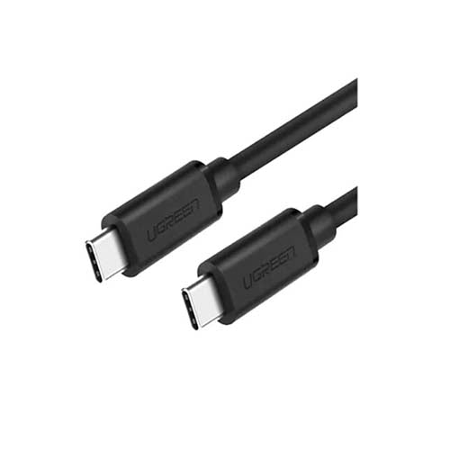 UGreen US316/70427 Type C 2.0 Male To Type C 2.0 Male 5A Data Cable - 1m Black