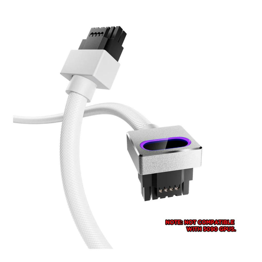 Asiahorse Hydrus ARGB PSU Replacement Cable 16PIN 50cm GPU Model A ( Black | White )