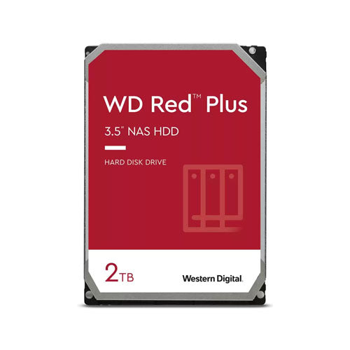 Western Digital WD Red Plus 2TB WD20EFPX NAS Hard Drive 3.5