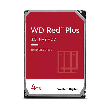 Western Digital WD Red Plus 4TB 256mb 5400rpm WD40EFPX Hard Drive for NAS