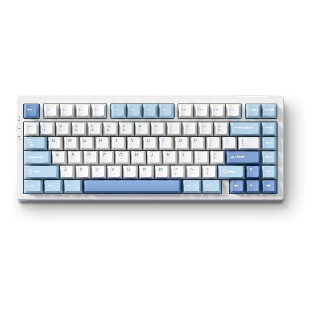 MCHOSE G75 Pro Tri-mode Gasket Structure (Matcha Latte Switch V2) Gaming Mechanical Keyboard - 8000mAh Battery
