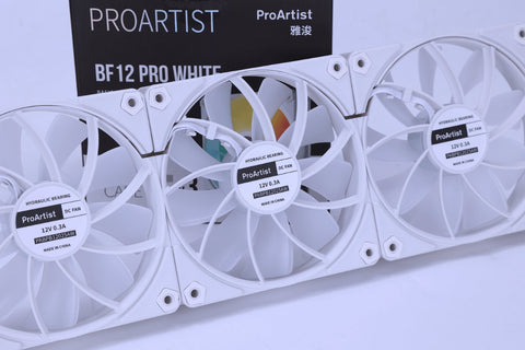 ProArtist BF12 PRO ARGB 3-in-1 Kit 120mm ( Black / White ) Case fan