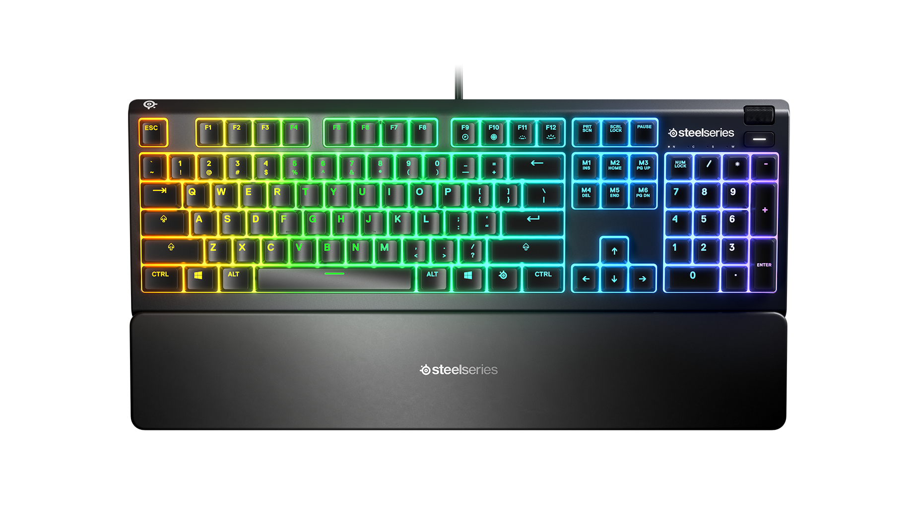 SteelSeries Apex 3 RGB Gaming Keyboard 64795 – DynaQuest PC