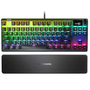 SteelSeries Apex 7 RGB TKL Gaming Keyboard red switch 64646