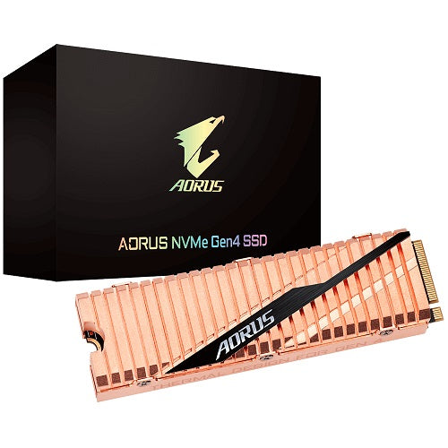 Gigabyte Aorus M.2 1TB NVMe Gen4 SSD w/ Heatsink GP-ASM2NE6100TTTD