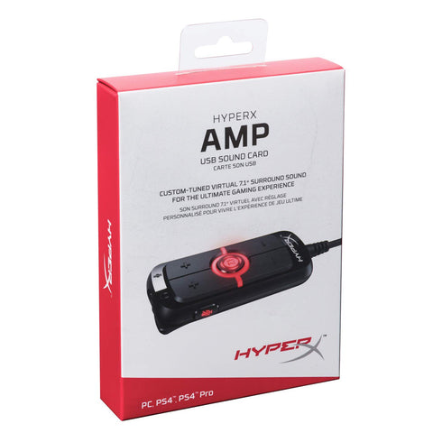 Kingston HyperX Amp Sound Card usb KHX-USCCAMSS-BK