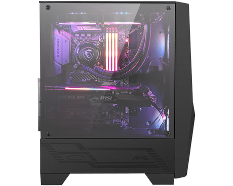 MSI MAG Forge 100R ATX TG Mid Tower Case (ARGB 2F + 1x120mm)