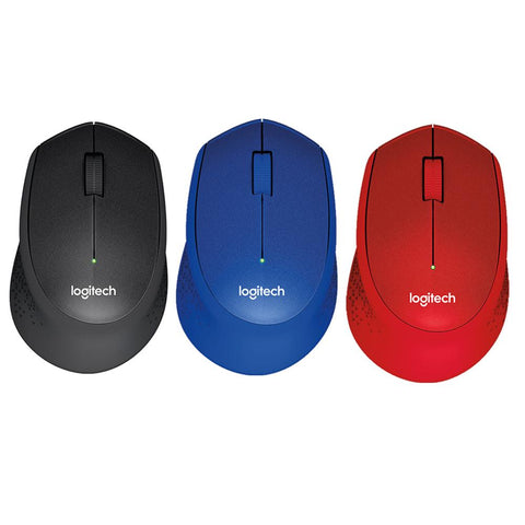 Logitech M331 Silent Plus Wireless Mouse (black | blue | red)