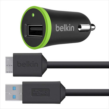 Belkin Micro USB 3.0 Car Charger w/Charge and Sync Cable