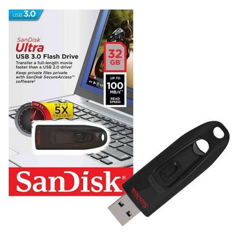 SanDisk Ultra 32GB USB 3.0 Flash Drive SDCZ48-032G-U46