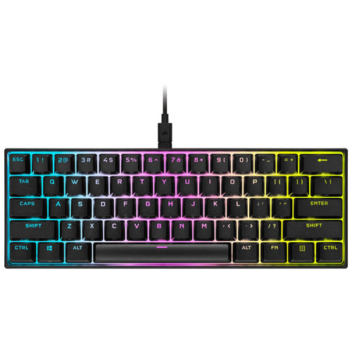 Corsair K65 RGB Mini 60% Mechanical Gaming Keyboard Cherry MX Speed CH-9194014-NA