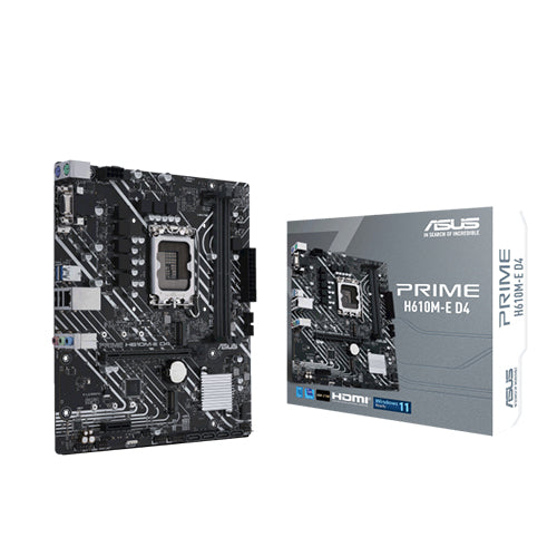 Asus Prime H610M-E DDR4 (LGA 1700) Motherboard