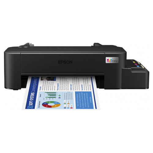 Epson L121 Single Function CIS Printer + 1 set (4 Bottles) Epson 664 Original Ink Bottle + 1 set (4 Bottles) Starter Kit inside