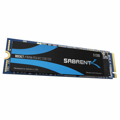 Sabrent Rocket M.2 NVMe 512GB 2280 Gen3 SSD SB-ROCKET-512GB