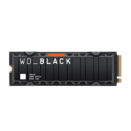 Western Digital WD Black M.2 1TB SN850 NVMe Gen4 w/Heatsink WDS100T1XHE