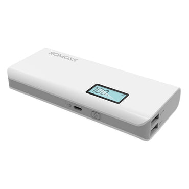 Romoss Sense 4 Plus LCD 10000mAh Fast Charge Power Bank (White)
