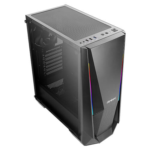 Antec NX310 TG ATX Black Mid Tower Casing (2*120mm)