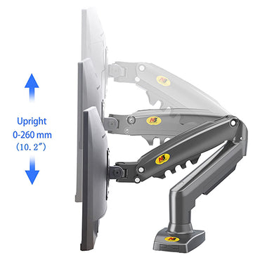 North Bayou F80 Single Deskmount 17-30" (75x100) 2-9kg