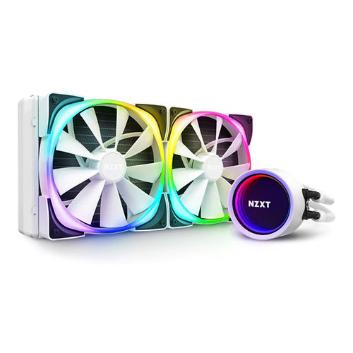 NZXT Kraken X63 RGB 280mm White Liquid AIO CPU Cooler RL