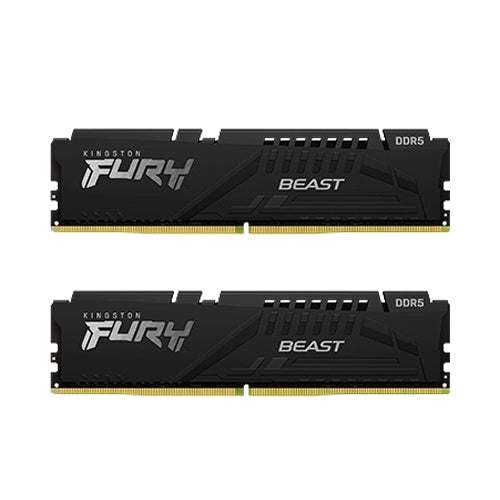 Kingston Fury Beast 32GB 2x16GB DDR5 5200MTs CL40 1.25v KF552C40BBK2-32 Desktop Memory