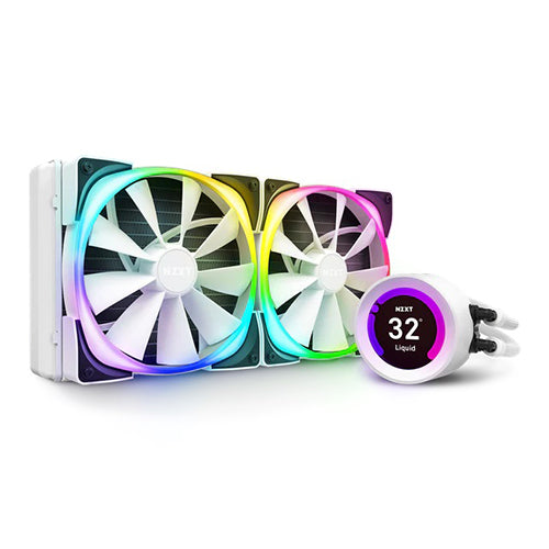 NZXT Kraken Z63 RGB 280mm Liquid Cooler with LCD Display RL-KRZ63-RW