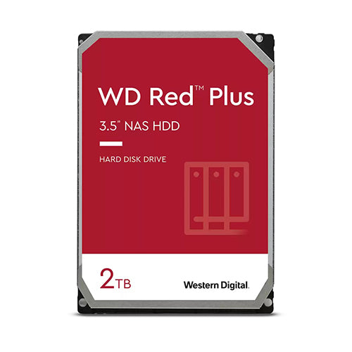 Western Digital WD Red Plus 2TB WD20EFZX NAS Hard Drive 3.5"