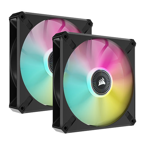 Corsair iCue ML140 RGB Elite 2-Pack Case Fan CO-9050115-WW