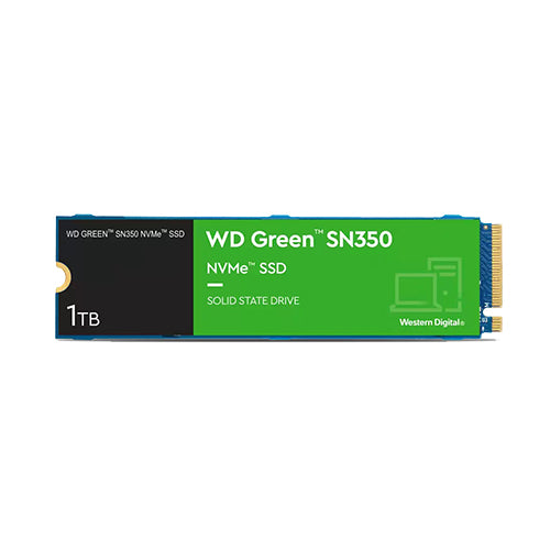 Western Digital M.2 Green 1TB SN350 NVMe SSD WDS100T3G0C