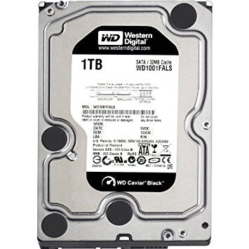 Western Digital WD Black 1TB 64mb WD1003FZEX Hard Drive
