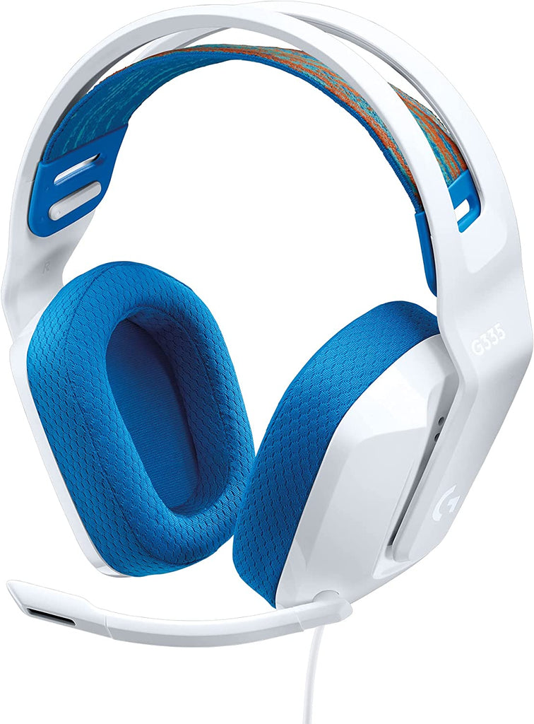 White best sale pc headset