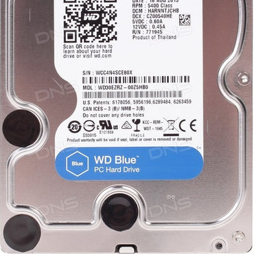 Western Digital WD Blue 3TB 64mb WD30EZAZ Hard Drive